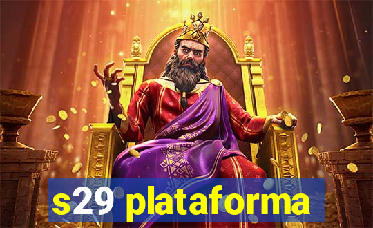 s29 plataforma